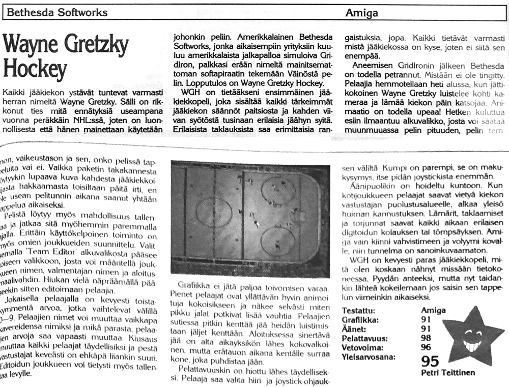 Wayne Gretzky Hockey